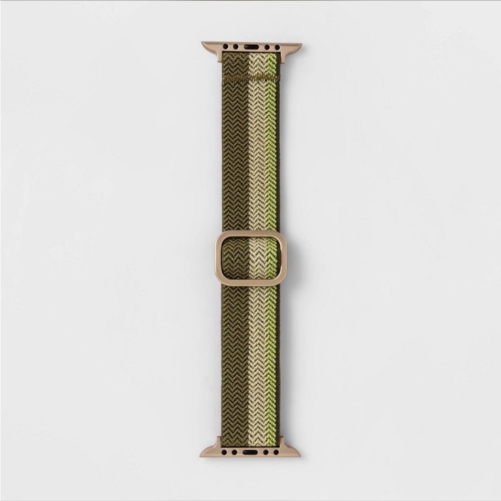 Heyday Sage and Olive Apple Watch Band